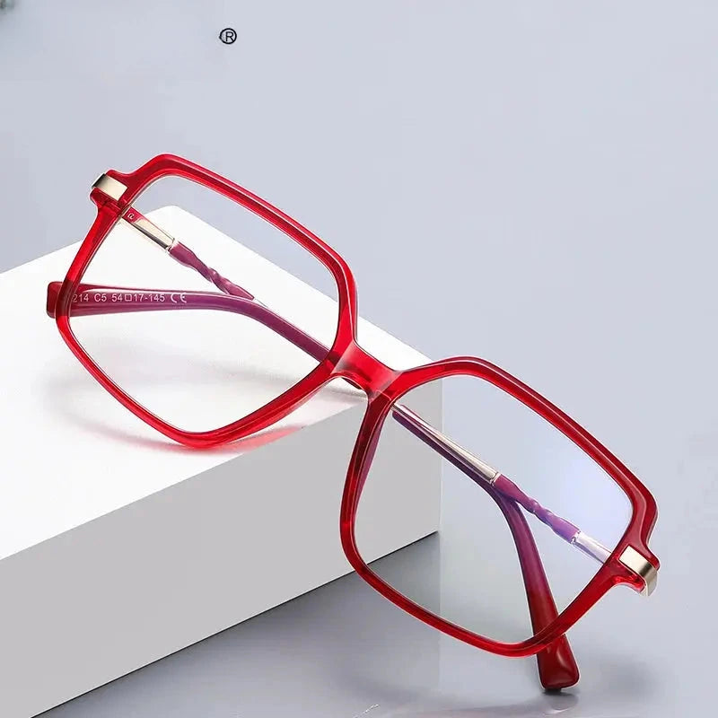 Women's Cat Eye Full Rim TR90 Reading Glasses 2214 — view 1 | Rx Spectacle