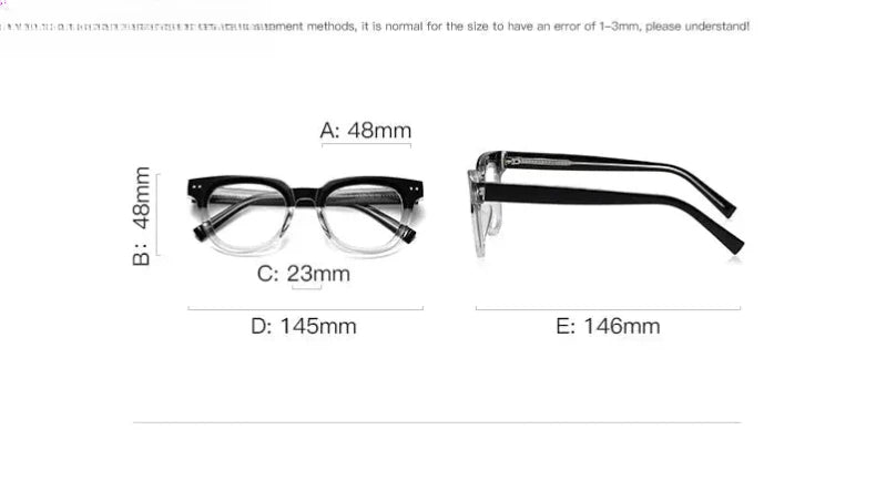 Unisex Square Full Rim Titanium Reading Glasses 2120 — view 13 | Rx Spectacle