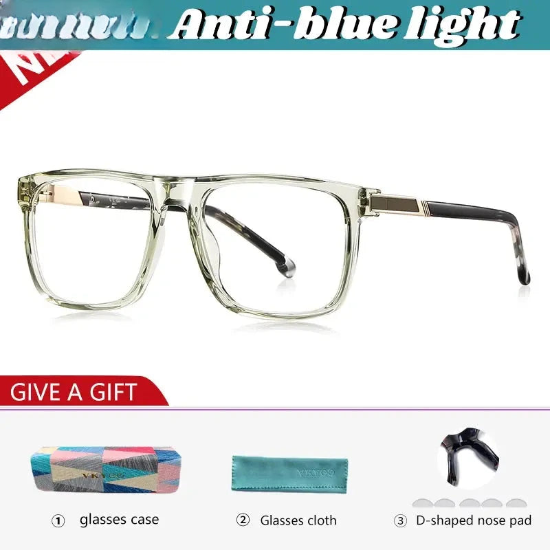 Men's Browline Full Rim TR90 Reading Glasses 77225 — view 5 | Rx Spectacle