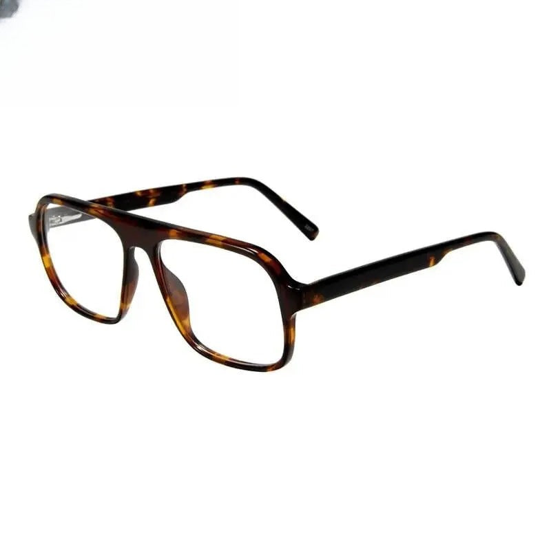 Unisex Square Full Rim Acetate Prescription Glasses Gxyj1133 — view 8 | Rx Spectacle