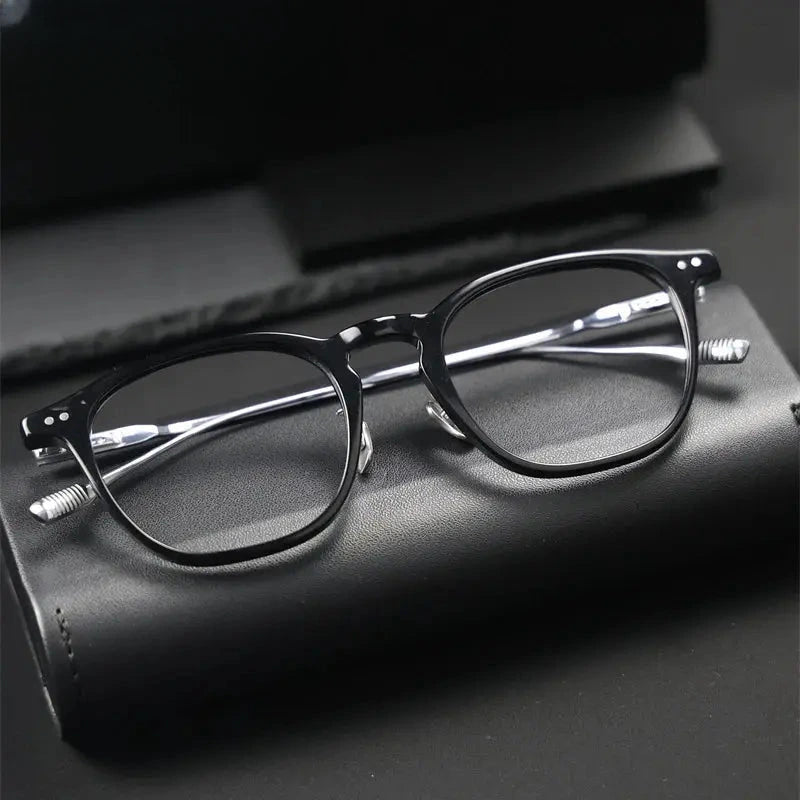 Women's Round Full Rim Acetate Prescription Glasses 803100 — view 4 | Rx Spectacle