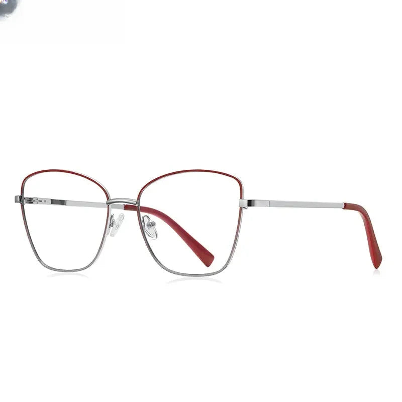Unisex Square Full Rim Titanium Reading Glasses 3087 — view 9 | Rx Spectacle