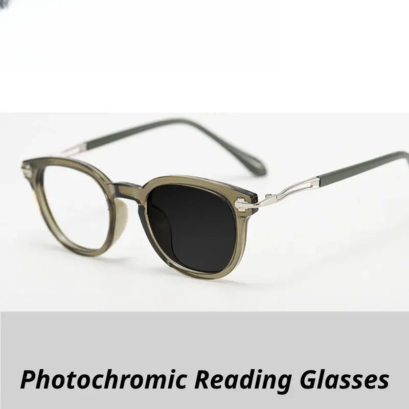 Unisex Square Full Rim Acetate Reading Glasses 86058 — view 1 | Rx Spectacle