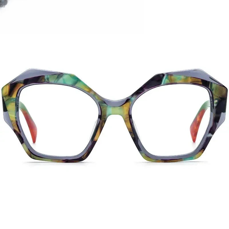 Women's Butterfly Full Rim Acetate Prescription Glasses 619359 — view 1 | Rx Spectacle