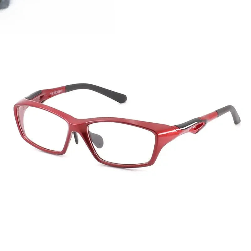 Unisex Square Full Rim Titanium Prescription Glasses 318021 — view 7 | Rx Spectacle