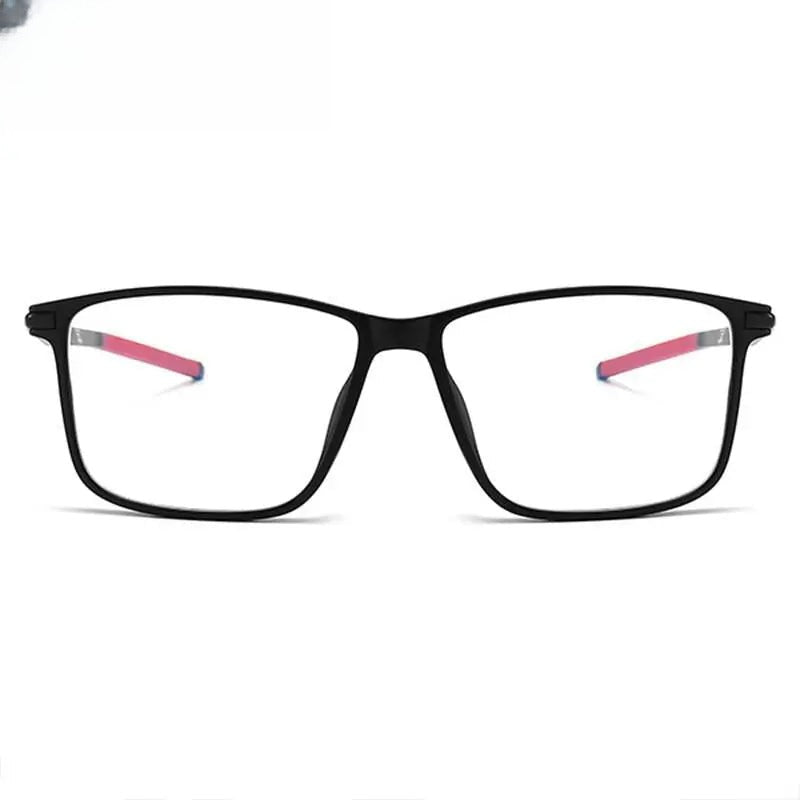 Men's Square Full Rim TR90 Sports Glasses — view 8 | Rx Spectacle