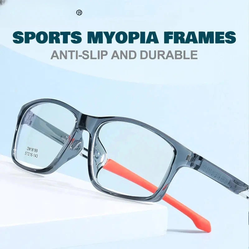 Men's Square Full Rim TR90 Reading Glasses 18189 — view 1 | Rx Spectacle