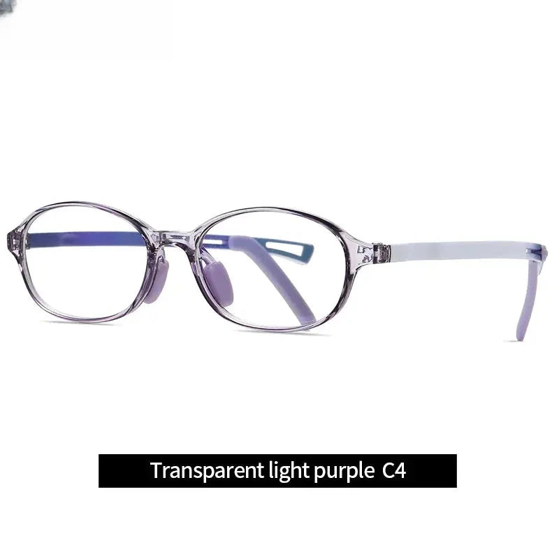 Unisex Oval Full Rim Titanium Prescription Glasses 5110 — view 9 | Rx Spectacle