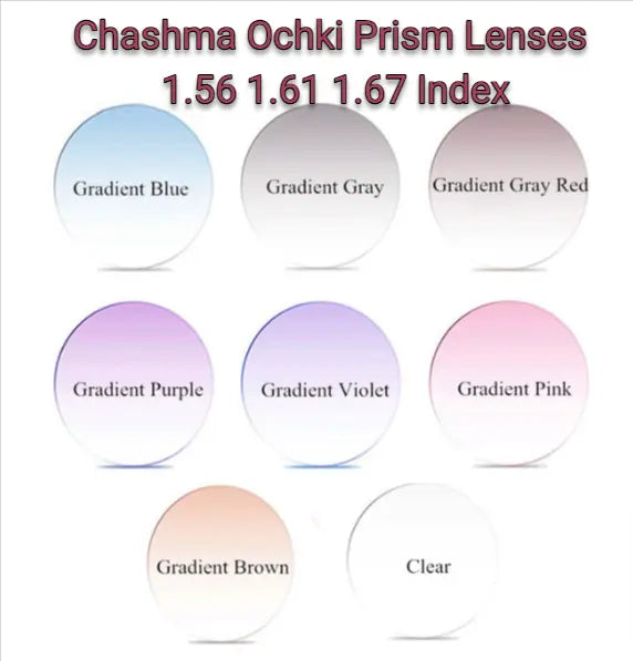Gradient Tint Prism Lenses — view 1 | Rx Spectacle