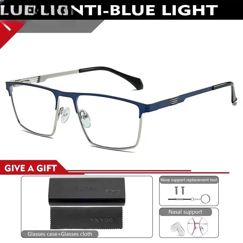 Women's Square Full Rim Acetate Reading Glasses 69151 — view 5 | Rx Spectacle