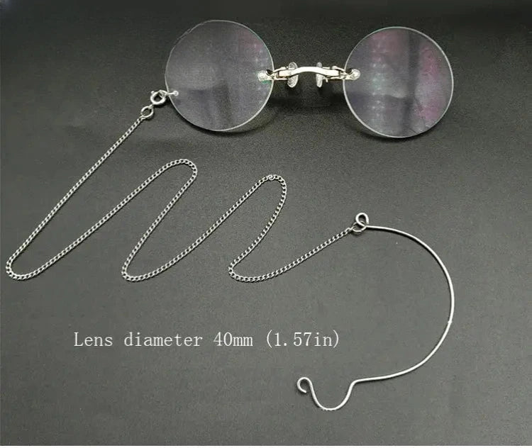 Unisex Round Full Rim Alloy Reading Glasses 4031 — view 1 | Rx Spectacle