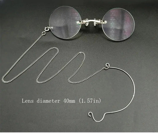 Unisex Round Full Rim Alloy Reading Glasses 4031 — view 1 | Rx Spectacle