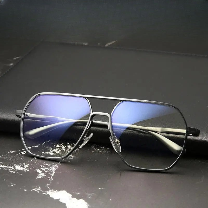Unisex Square Full Rim TR90 Prescription Glasses 8692 — view 1 | Rx Spectacle