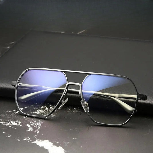 Unisex Square Full Rim TR90 Prescription Glasses 8692 — view 1 | Rx Spectacle