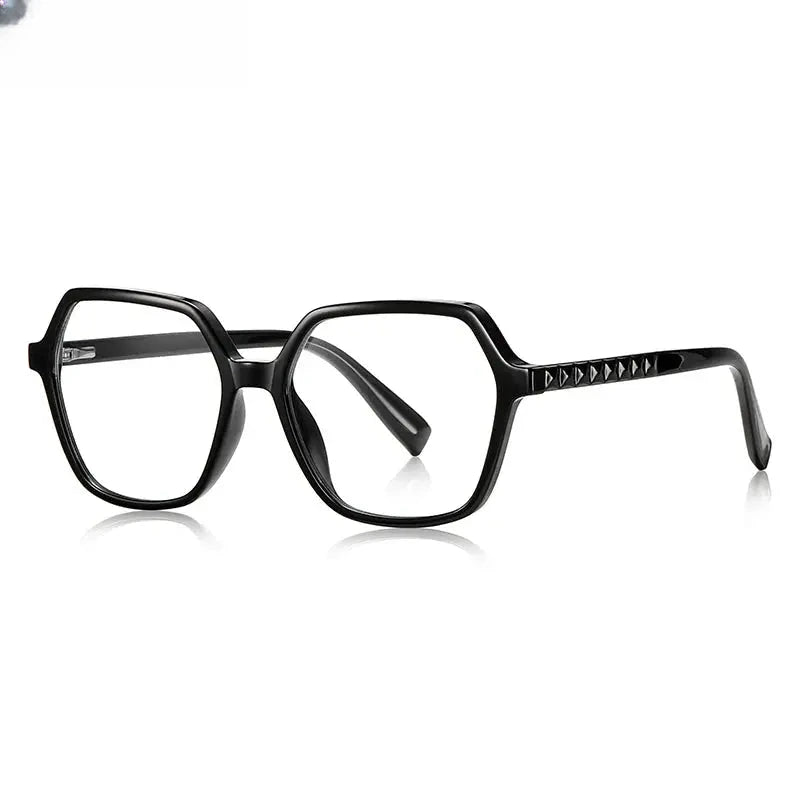 Unisex Polygon Full Rim Acetate Reading Glasses 2140 — view 7 | Rx Spectacle