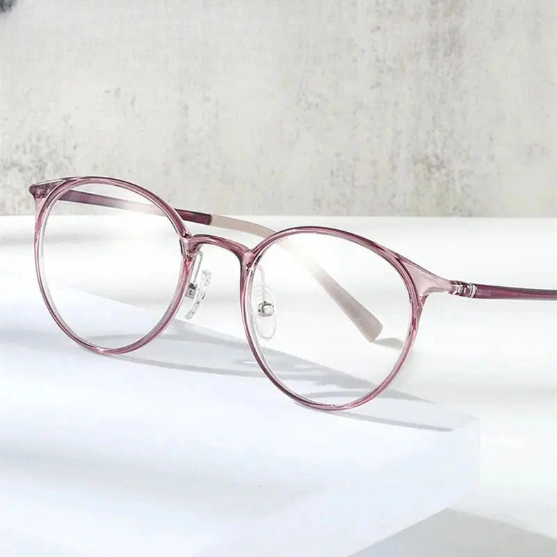 Women's Round Full Rim Ultem Prescription Glasses 11638 — view 1 | Rx Spectacle