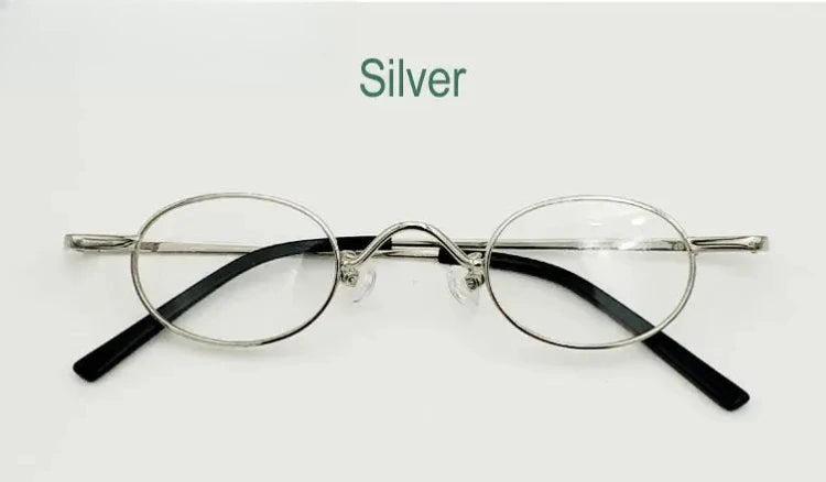 Unisex Oval Full Rim Alloy Prescription Glasses 13427 — view 3 | Rx Spectacle