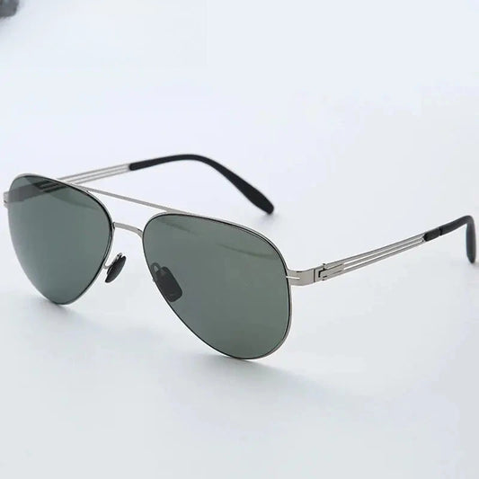 Unisex Oval Full Rim Alloy Screwless Prescription Glasses 6880 — view 1 | Rx Spectacle