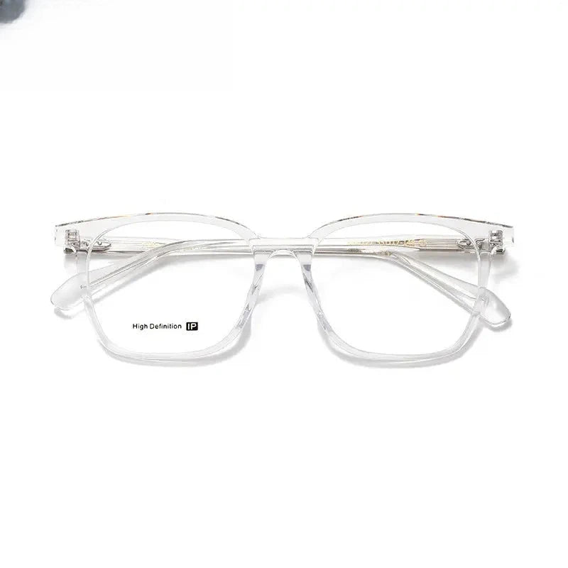 Unisex Square Full Rim Acetate Prescription Glasses 62127 — view 6 | Rx Spectacle