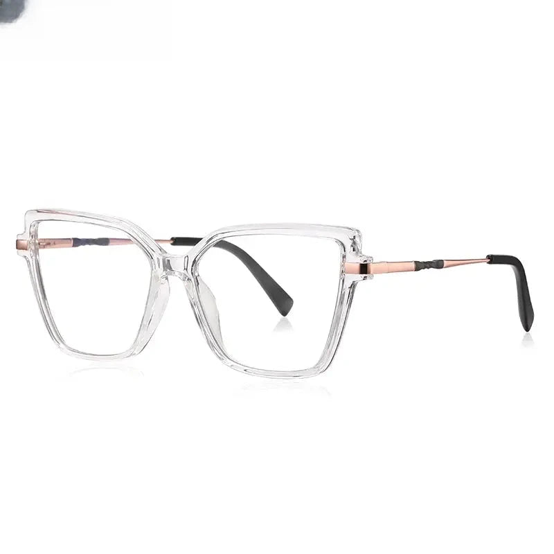 Women's Cat Eye Full Rim TR90 Reading Glasses 2208 — view 8 | Rx Spectacle