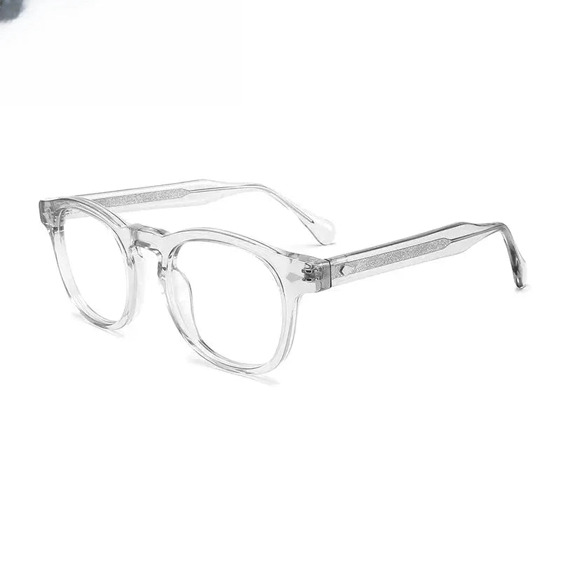 Unisex Square Full Rim Acetate Prescription Glasses Gxyj1575 — view 4 | Rx Spectacle
