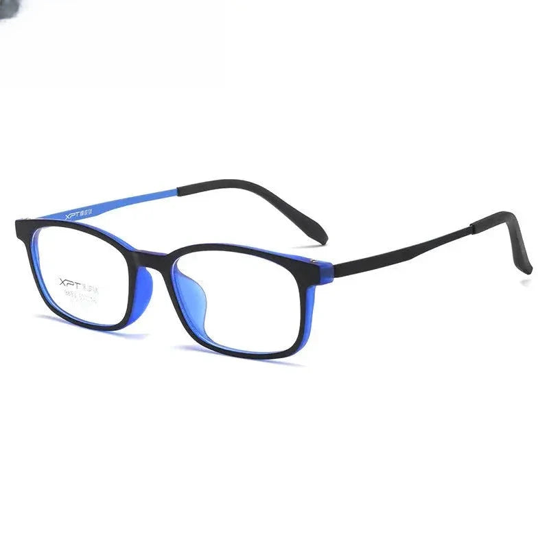 Women's Square Full Rim Titanium Prescription Glasses 799833 — view 4 | Rx Spectacle