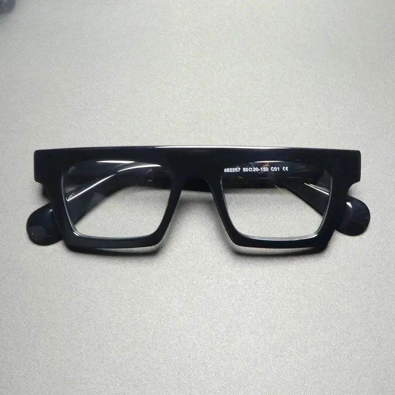 Unisex Browline Full Rim Prescription Glasses Gxyj1576 — view 1 | Rx Spectacle