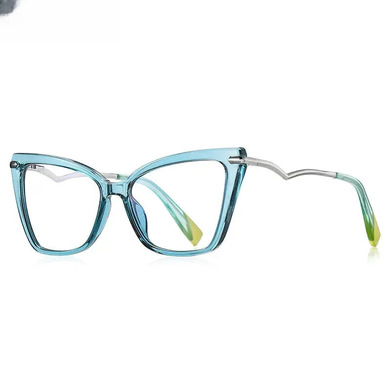 Women's Square Full Rim TR90 Reading Glasses 2106 — view 11 | Rx Spectacle
