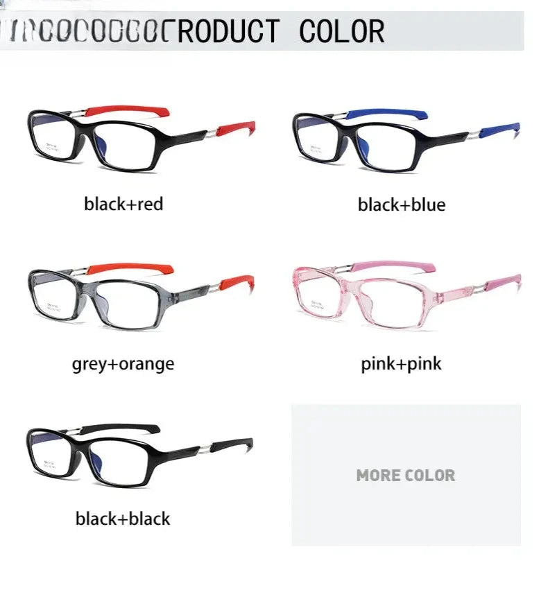 Women's Square Full Rim TR90 Reading Glasses 18186 — view 13 | Rx Spectacle