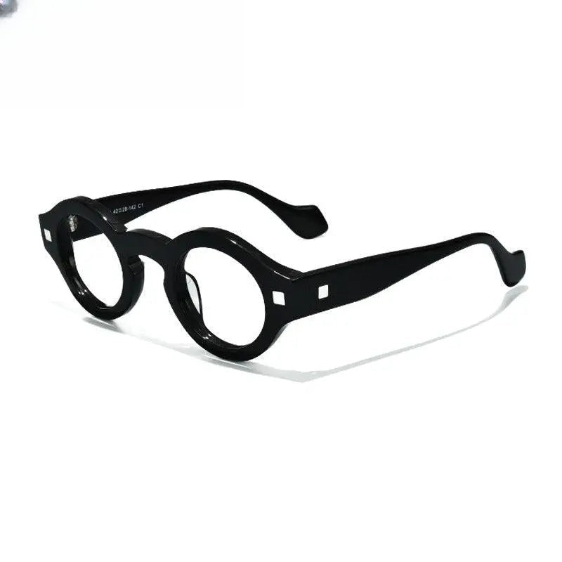 Unisex Irregular Full Rim Acetate Prescription Glasses Gxyj1007 — view 2 | Rx Spectacle