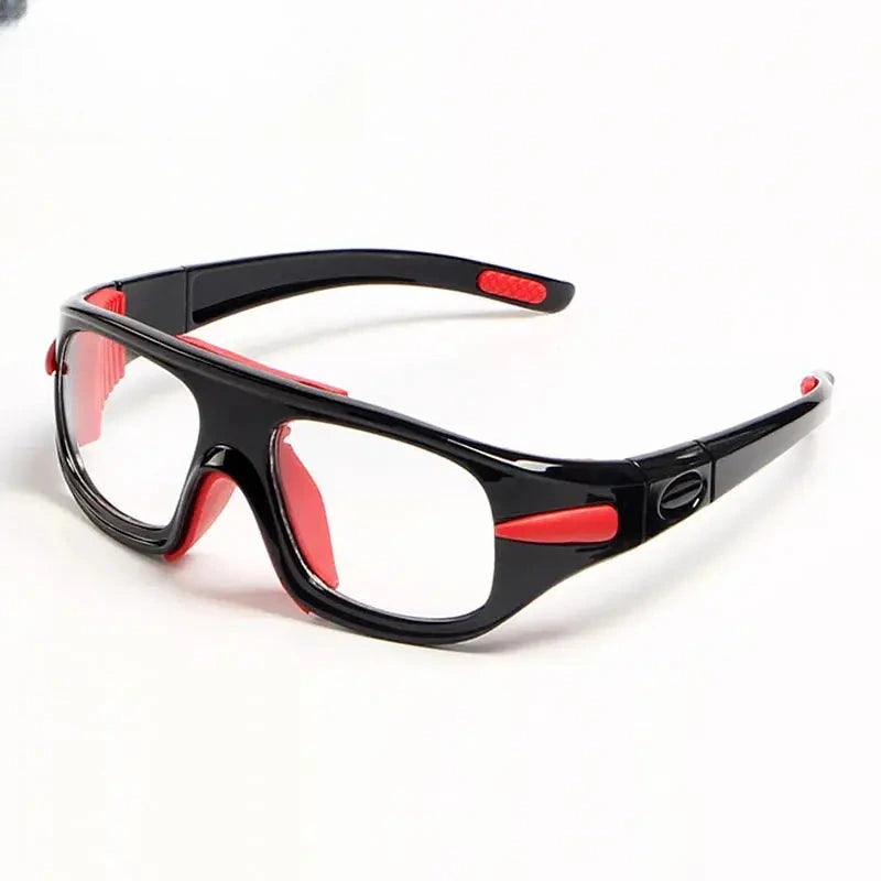 Unisex Square Full Rim Titanium Sports Glasses C036 — view 5 | Rx Spectacle