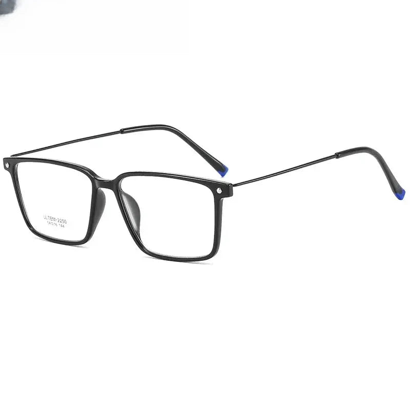 Unisex Square Full Rim Alloy Prescription Glasses 32150 — view 5 | Rx Spectacle