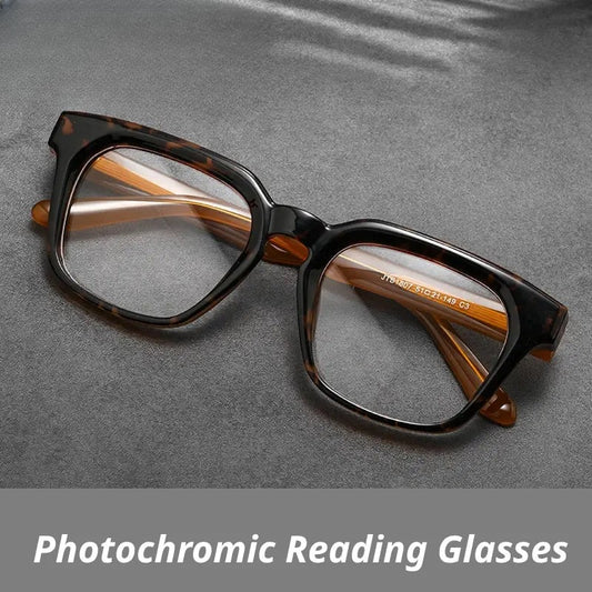 Unisex Square Full Rim Acetate Reading Glasses G91807 — view 1 | Rx Spectacle
