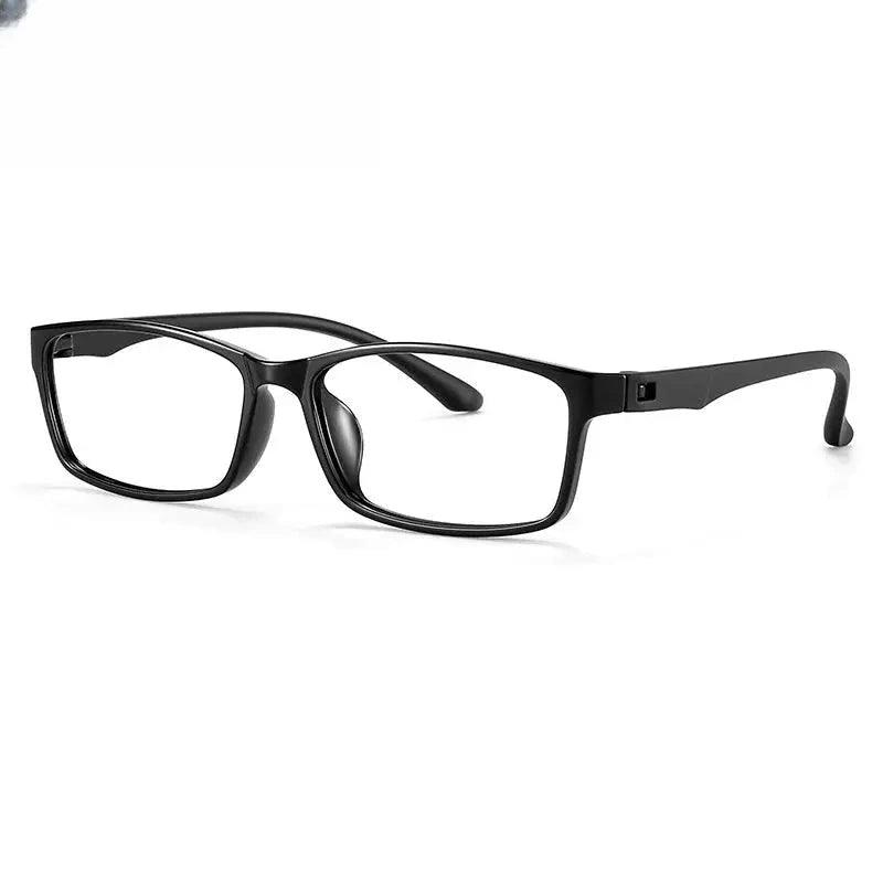 Unisex Square Full Rim Titanium Prescription Glasses 966006 — view 3 | Rx Spectacle