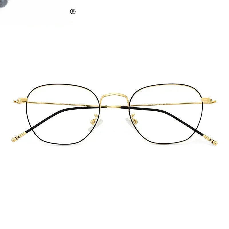 Women's Polygon Full Rim Alloy Reading Glasses 82001 — view 1 | Rx Spectacle