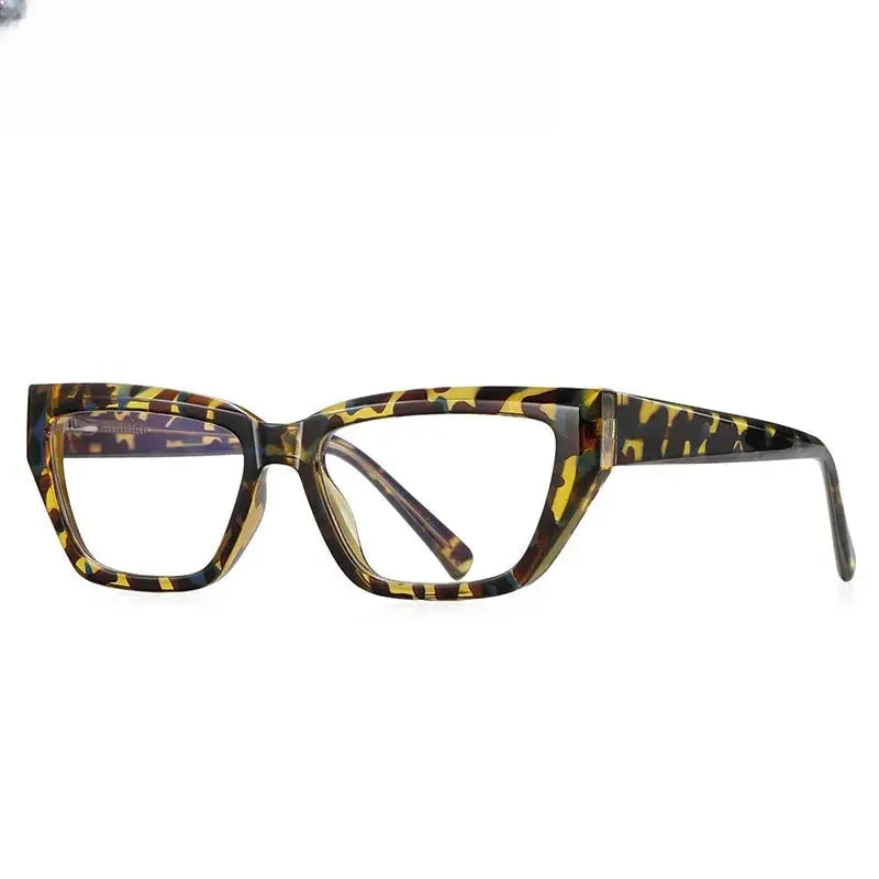 Women's Cat Eye Full Rim Titanium Prescription Glasses 62155 — view 4 | Rx Spectacle
