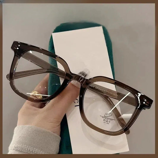 Unisex Square Full Rim TR90 Oversized Prescription Glasses 58019 — view 1 | Rx Spectacle