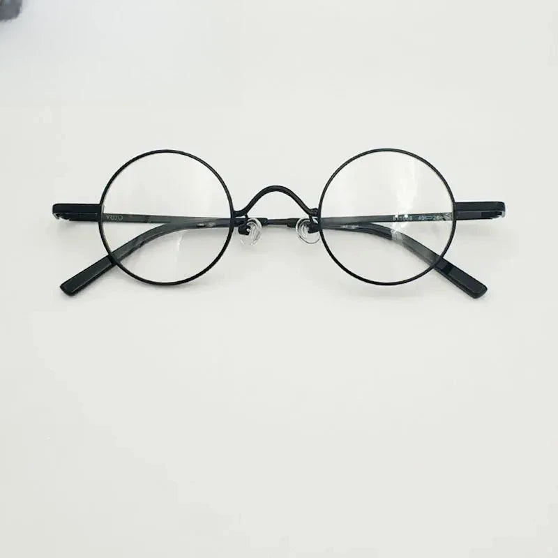 Women's Round Full Rim Alloy Prescription Glasses 811008 — view 1 | Rx Spectacle