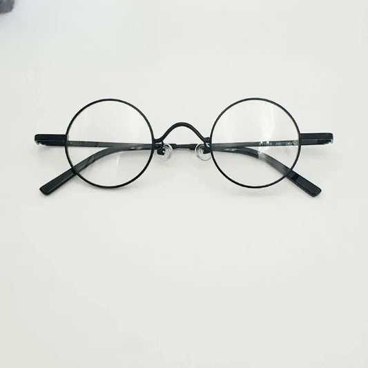 Women's Round Full Rim Alloy Prescription Glasses 811008 — view 1 | Rx Spectacle