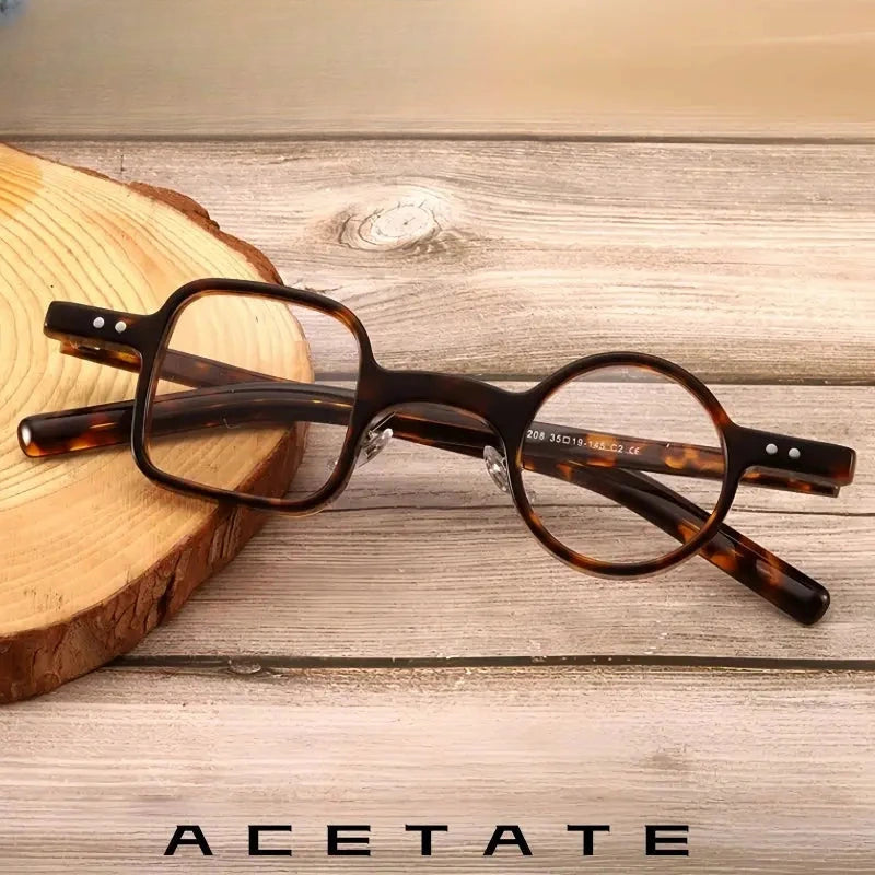 Unisex Square Full Rim Acetate Prescription Glasses 98208 — view 1 | Rx Spectacle