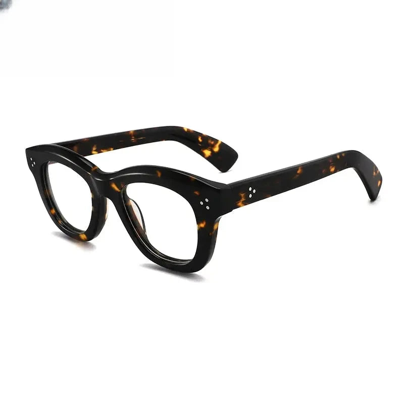 Unisex Cat Eye Full Rim Acetate Prescription Glasses Gx1563 — view 6 | Rx Spectacle