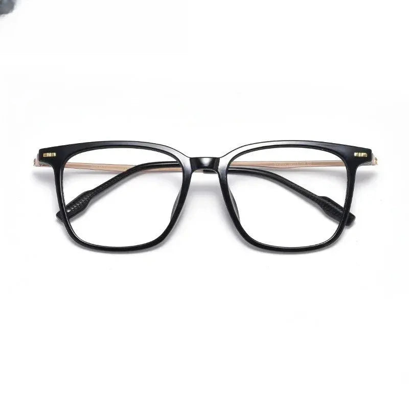 Unisex Square Full Rim Titanium Prescription Glasses 331020 — view 4 | Rx Spectacle