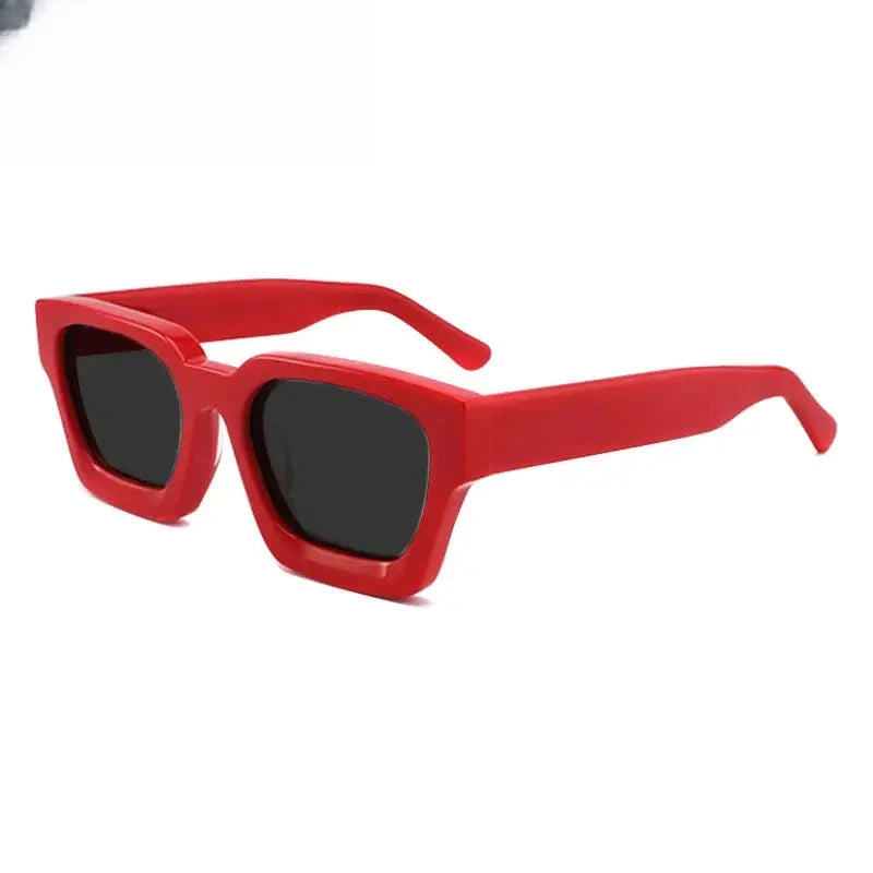 Unisex Square Full Rim Acetate Prescription Glasses Mo19 — view 20 | Rx Spectacle