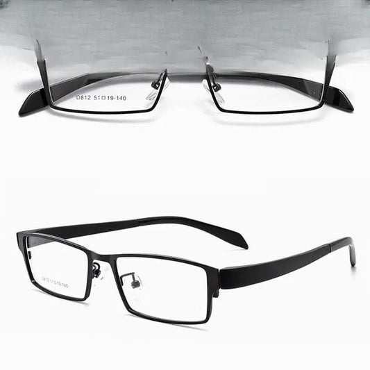 Unisex Square Full Rim TR90 Prescription Glasses D812 — view 1 | Rx Spectacle