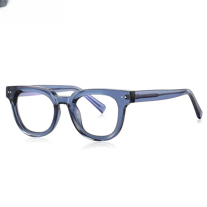 Unisex Square Full Rim Titanium Reading Glasses 2120 — view 10 | Rx Spectacle