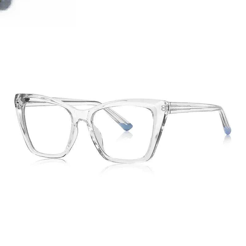Women's Square Full Rim Titanium Reading Glasses 2150 — view 7 | Rx Spectacle