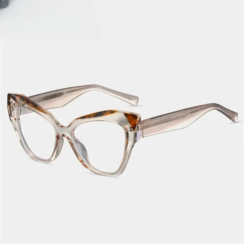 Women's Cat Eye Full Rim Acetate Prescription Glasses 87288 — view 10 | Rx Spectacle