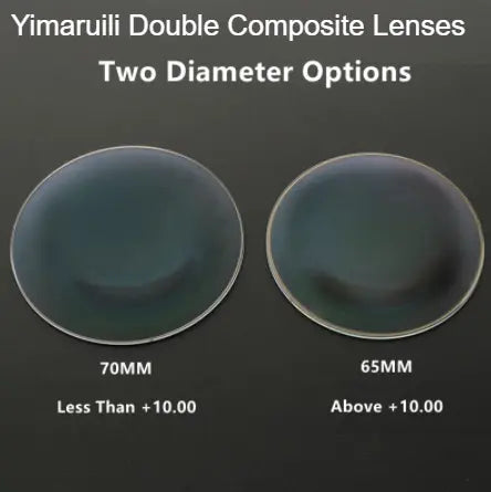 Single Vision Double Sided Composite Hyperopic Lenses — view 2 | Rx Spectacle