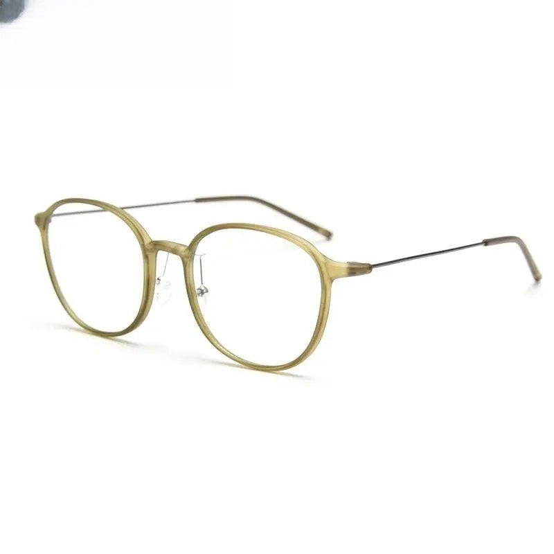 Women's Round Full Rim TR90 Prescription Glasses — view 1 | Rx Spectacle