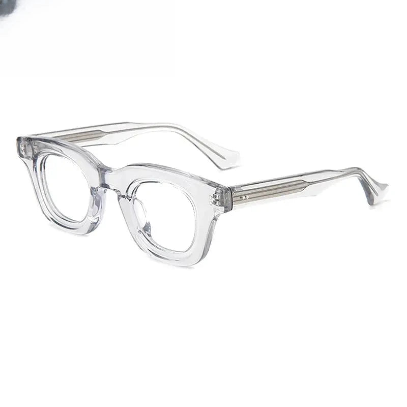 Unisex Square Full Rim Acetate Prescription Glasses 247062 — view 5 | Rx Spectacle
